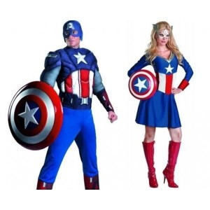Disfraces temáticos Capitán América